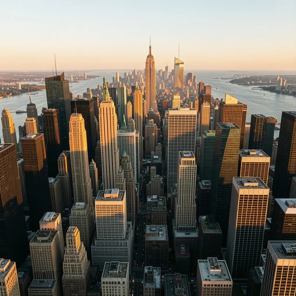 New York to London flight route