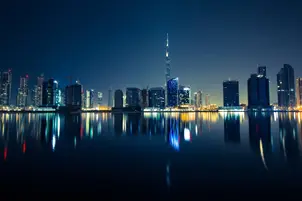 Dubai to Tokyo flight route